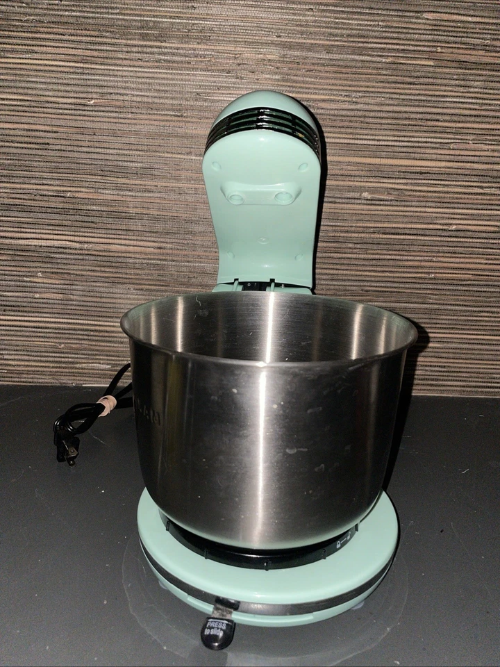 Mezclador eléctrico Dash DCSM250 6 velocidades con recipiente de acero inoxidable de 3 qt - Como nuevo Foto 3 de 4
