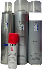 4 pc Combo Rusk W8LESS / PLUS HAIR SPRAY 10 oz / 1.5 oz 273 