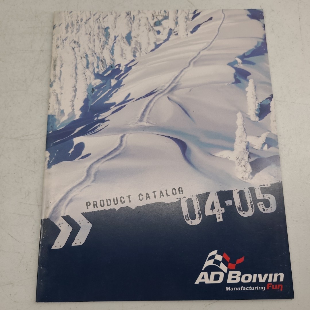 AD Boivin 2004 2005 Product Catalog Snowmobile Snow Hawk Gear Parts Specs