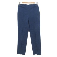 HERMES Pants Ankle Length Serie Button Size 34 Blue