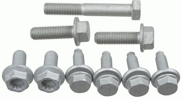 LemfÖRder Domlager Reparatursatz Hinten VW Golf 6 Skoda Octavia 2 Audi A3 Seat-image