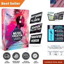 All-In-One Music Software Bundle for Recording, Editing Beat Making - DAW, VST