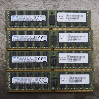 Samsung 64GB DDR4-2133 REG ECC Server RAM Cisco UCS-MR-1X162RU-A 2Rx4