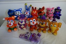 Lot Of 13 Five Nights At Freddy's FNAF Plush Freddy Foxy Funko 2020-2022