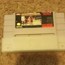 Tecmo Tecmo Super NBA Basketball Nintendo SNES NTSC-U/C Sports Basketball