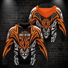 Personalized Harley Racing Davidson 3D Hoodie , Unisex Adults S-5XL