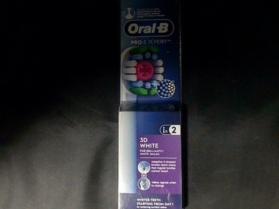 OEM Genuine Oral-B Pro-Expert 3D White Replacement Electric Toothbrush Head