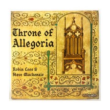 Spielworxx Boardgame Throne of Allegoria Box VG+/NM