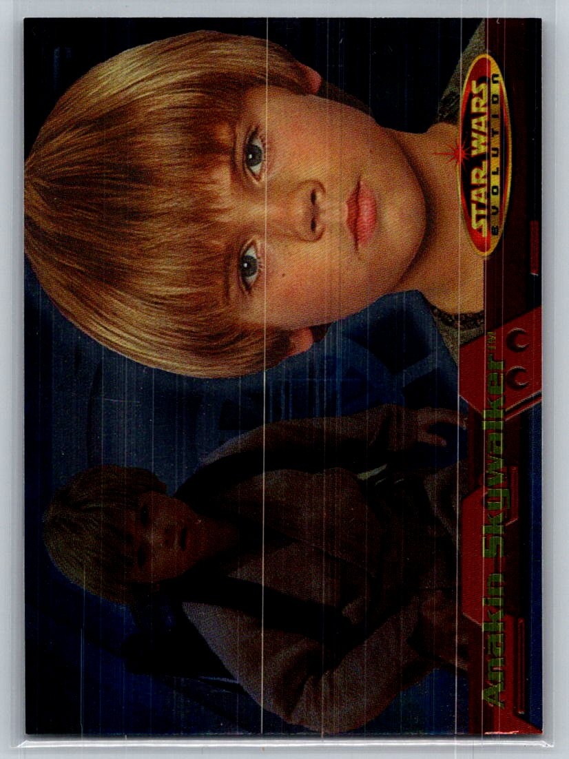 💎2001 Topps Star Wars Evolution #5 Anakin Skywalker💎