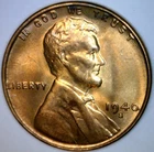 1940s BU ++ Lincoln Wheat Cent Coin NICE LUSTERE Lot #3    1c START AUCTION