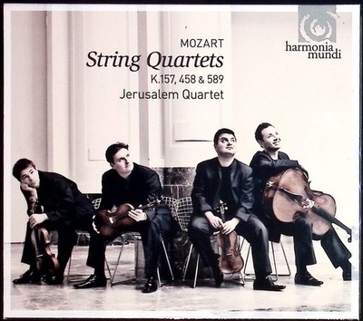 MOZART - JERUSALEM QUARTETT - Streichquartette K.157, 458 & 589