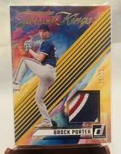 Brock Porter 2024 Panini Donruss #PJK-BP Jersey Kings Gold 9/10!