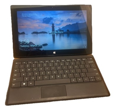 Microsoft Surface Pro 2 1601 Black With Keyboard 64 GB Windows 8 pro  (Untested)