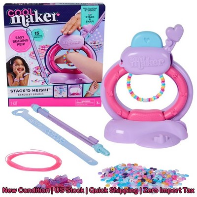 Cool Maker Stackd Heishi Bracelet Studio DIY Jewelry Making Kit 1200+ Beads NEW