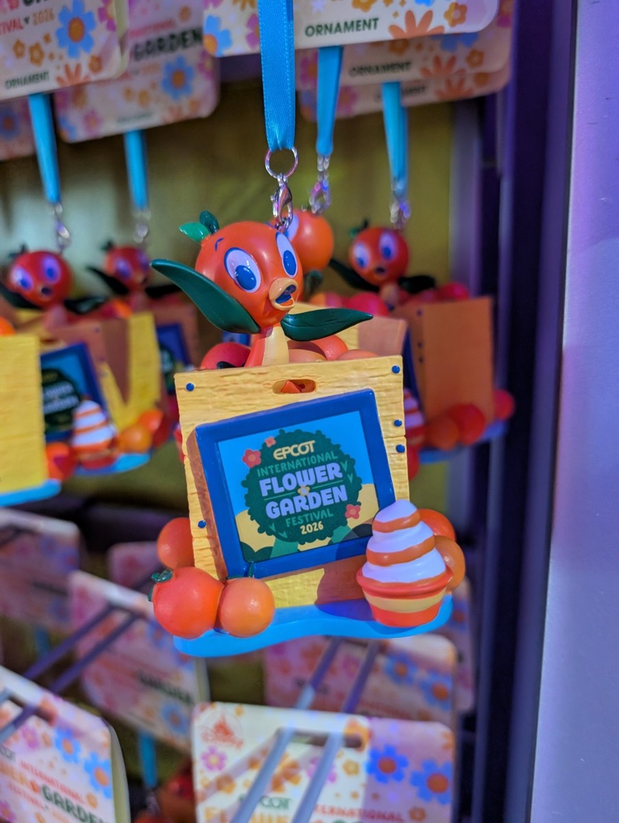 NEW🌟Disney 2026 Epcot Flower & Garden Festival Orange Bird Crate