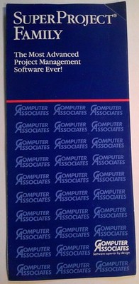 1987 Superproject Familie, Von Computer Associates - Promotion Broschüre