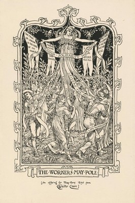   The Worker's May-Pole Poster (1894) - 16x24 - Premium Matte Paper 200gsm  ️