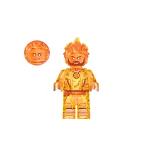 Human Torch Marvel Comic Minifigure