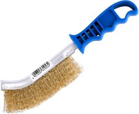 Stahl-Messing BremsenbüRste Vielzweck-DrahtbüRste Mit Kunststoffgriff HandbüRste