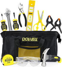 Kids Tool Set with Tool Bag Including Real Metal Hand Tools for Boys Girls, Chi