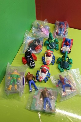 Marvel Comics McDonald's Happy Meal Spider-Man Toys Lot Disney 1995