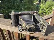 Kodak No. 3-A (3A) Autographic Kodak Jr. Folding Camera 