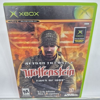 Return to Castle Wolfenstein - Microsoft Xbox - With Manual 