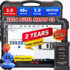 2-year Free Update2026 Autel Maxisys Ms909 S2 Vci2 Programmer Topology 3.0