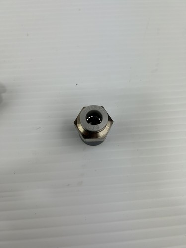 Festo QS-1/2-3/8-U Push in Tube Fitting - for Tube Pun and Pan 153613 - Lot of 4 - Picture 3 of 9