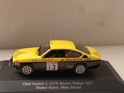 Opel Kadett C GT/E - Mintex Rallye 1977 - #13Röhrl Broad - 1:43 CMR  WRC008