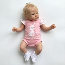 Realistic Reborn Baby Doll Vinyl Full Body Girl 20 Inch Lifelike Baby Doll for3 