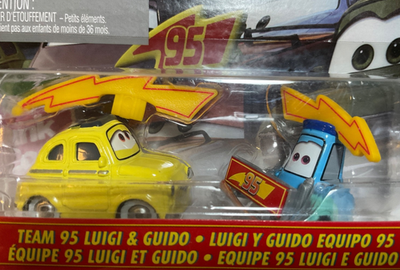 Disney Pixar Cars 2019 Fan Favorites Team 95 Luigi & Guido | eBay
