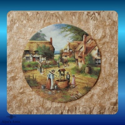 Wedgwood Country Days - Limited Edition Collectors Plate - Fetching the Water