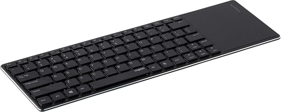 Rapoo E2800P QWERTY UK Wireless Keyboard With Touchpad For Windows Android Mac - Image 2 of 4