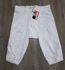 Champo Husky White Athletic Youth XL Football Pants 34" Waist & 12.5" Inseam NWT