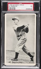 1936 NATIONAL CHICLE FINE PENS AL SIMMONS PSA 1