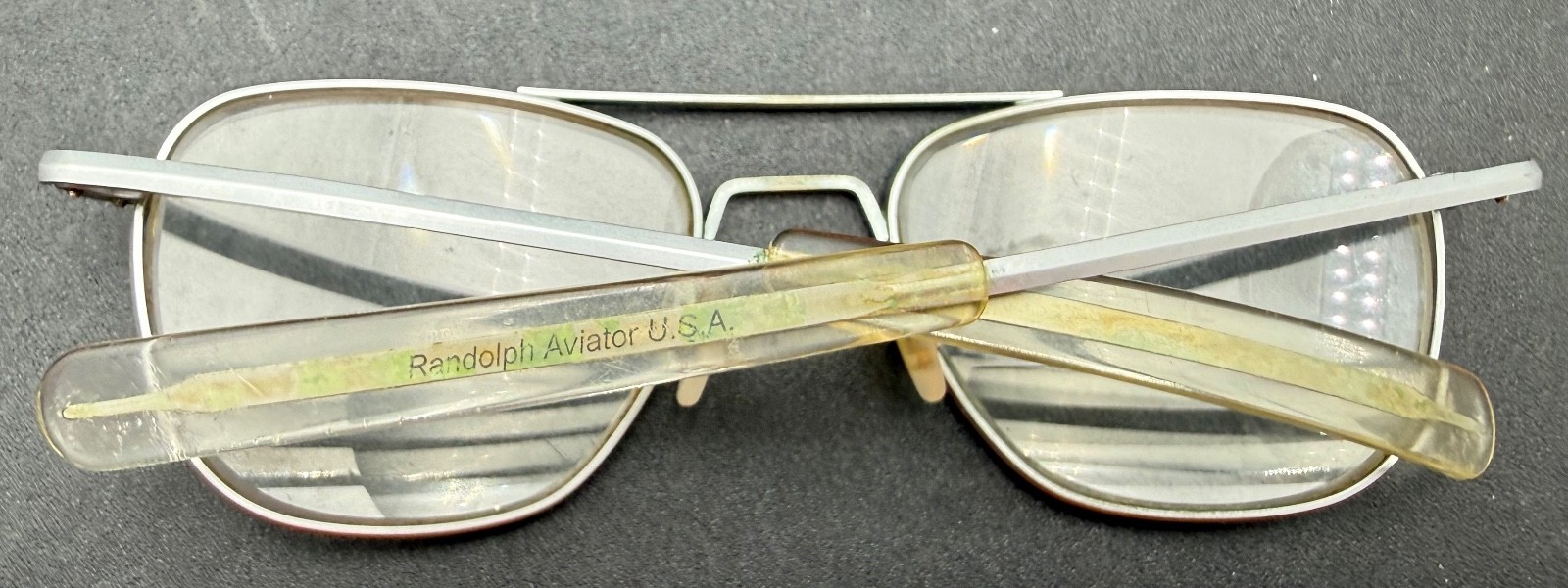 Randolph Engineering Aviators Silver Frames Only … - image 3