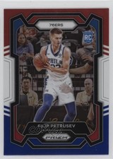 2023-24 Panini Prizm Red White & Blue Prizm Filip Petrusev #282 r1p