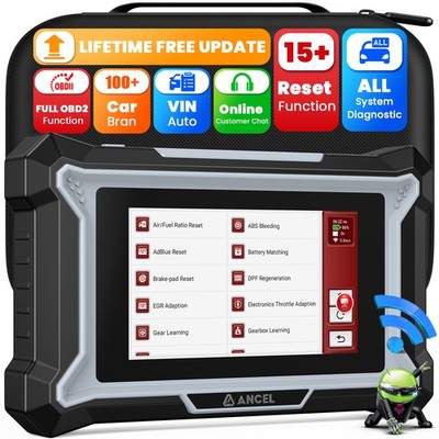 Ancel Ds200 All System Car OBD2 Scanner Diagnostic Tool ABS SRS TPMS Oil Reset