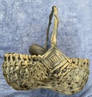 VALHALLA HAND WEAVERS TRYON NC PACOLET RIVER PAINTED SPLIT OAK BUTTOCKS BASKET — photo 4
