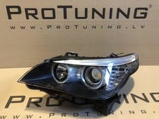 OE LCI Look Black headlight For BMW E60 / E61 03-10 LEFT side Facelift look