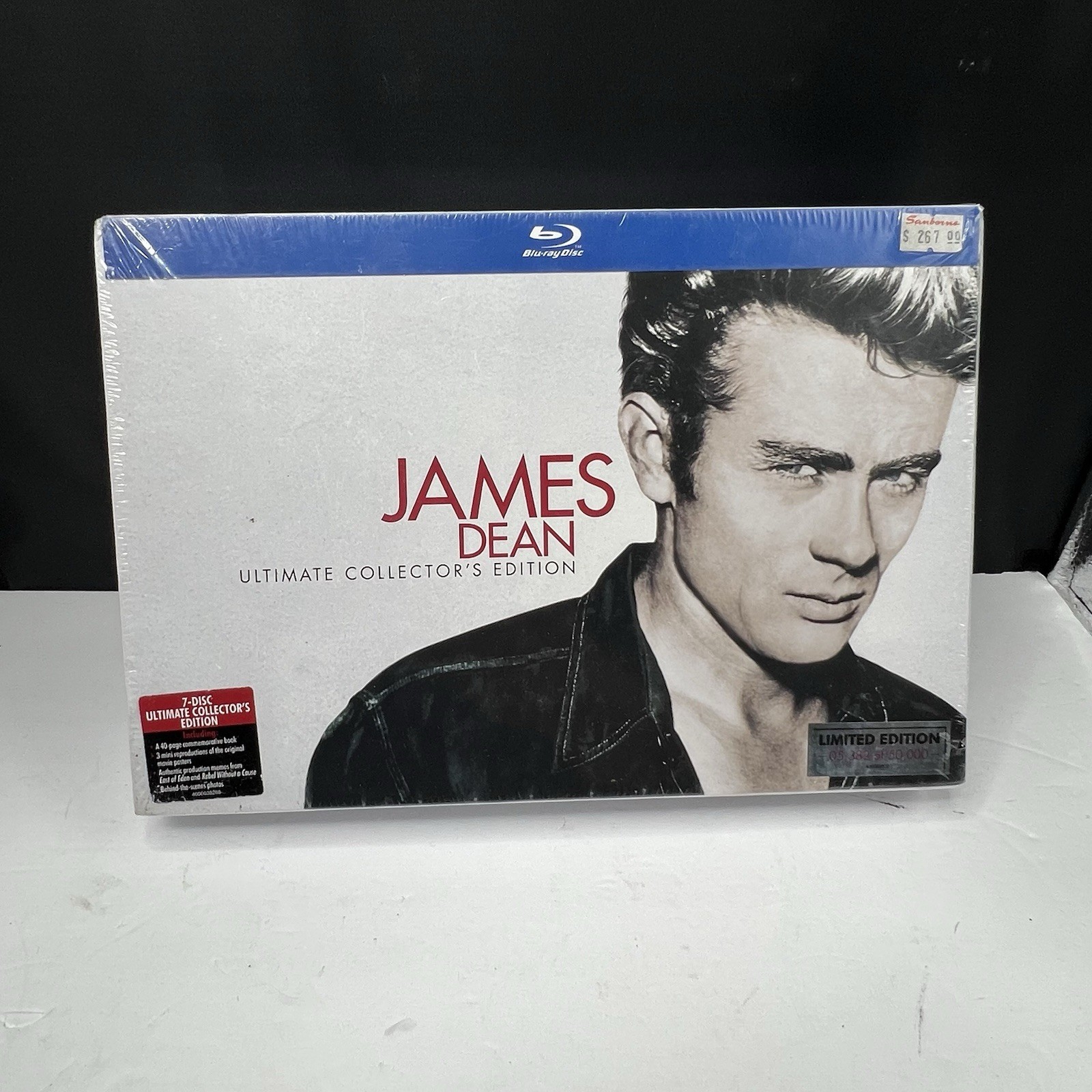 James Dean: Ultimate Collector's Edition (Blu-ray/DVD, 2013, 7-Disc Set) SEALED*