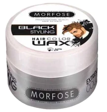 Morfose Black Styling Hair Color Wax, 3.4 fl oz