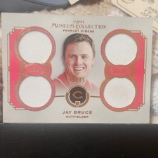 Topps 2013 Museum Collection Quad Relics Copper Jay Bruce /75 Reds