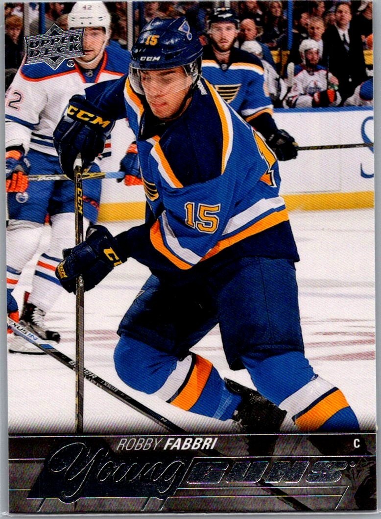 2015-16 Upper Deck - Robby Fabbri #229  Young Guns