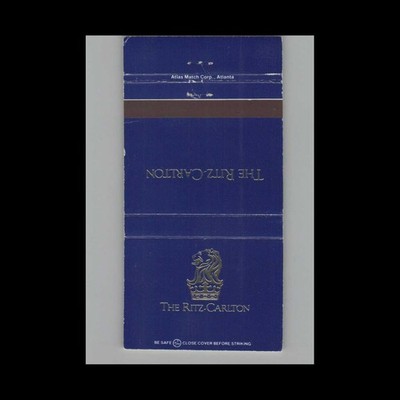 Matchbook Cover The Ritz-Carlton Naples, FL