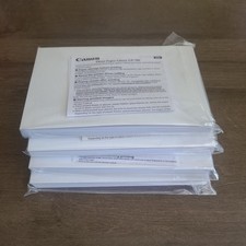Lot of 4 Canon Glossy Inkjet Photo Paper 4 x 6 50 Sheets Each: GP-701 GP-601