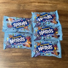 Qty 5 - Nerds Candy Jellybeans Big Chewy 12oz Bags - Best By 11/2026