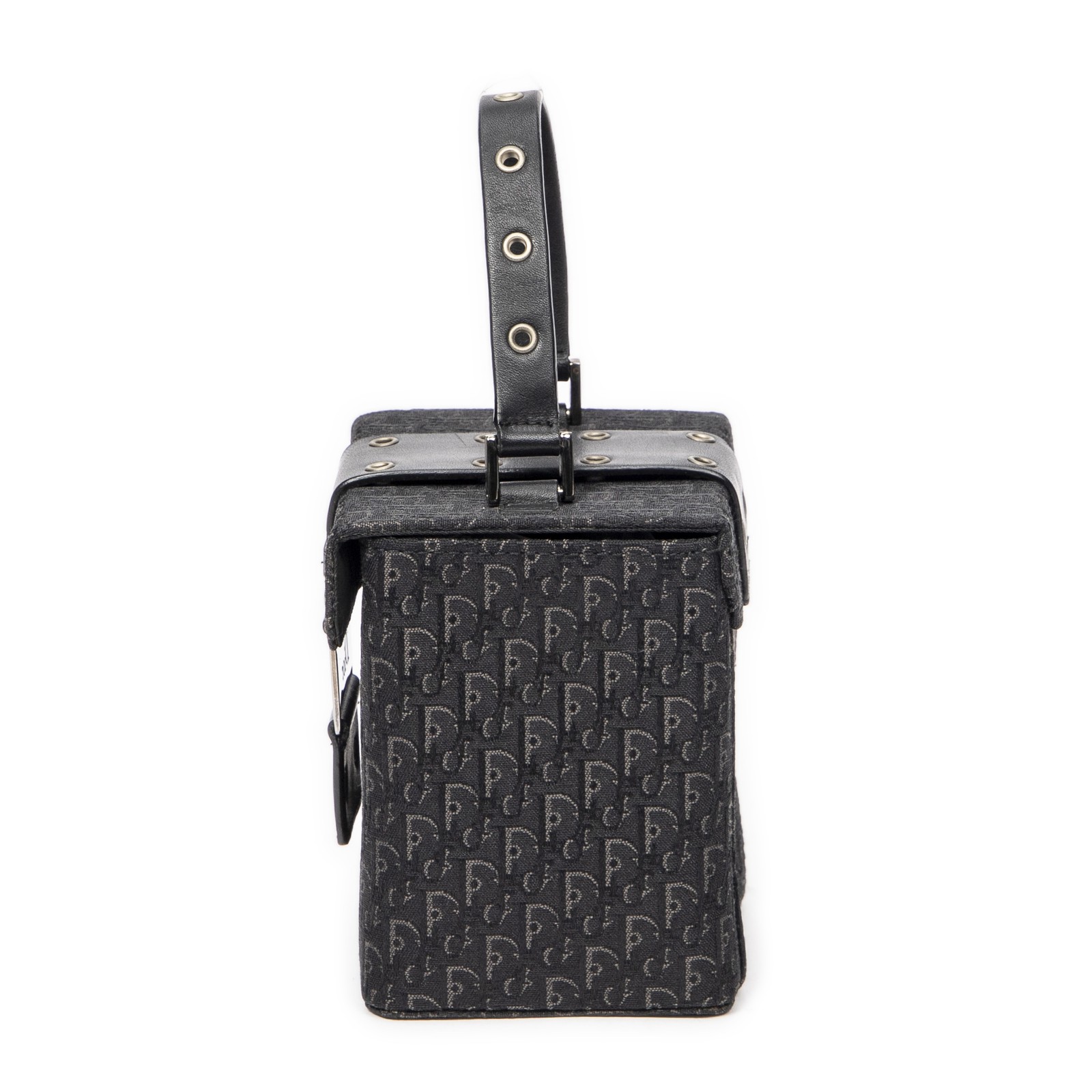 Dior Black Street Chic Vanity Case Handbag Dioris… - image 3