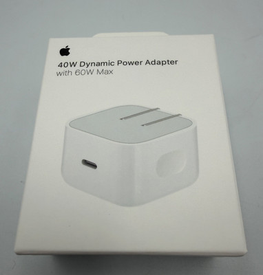 New 2025 Apple - 40W Dynamic Power Adapter 60W Max For iPhone/iPad/Air pods